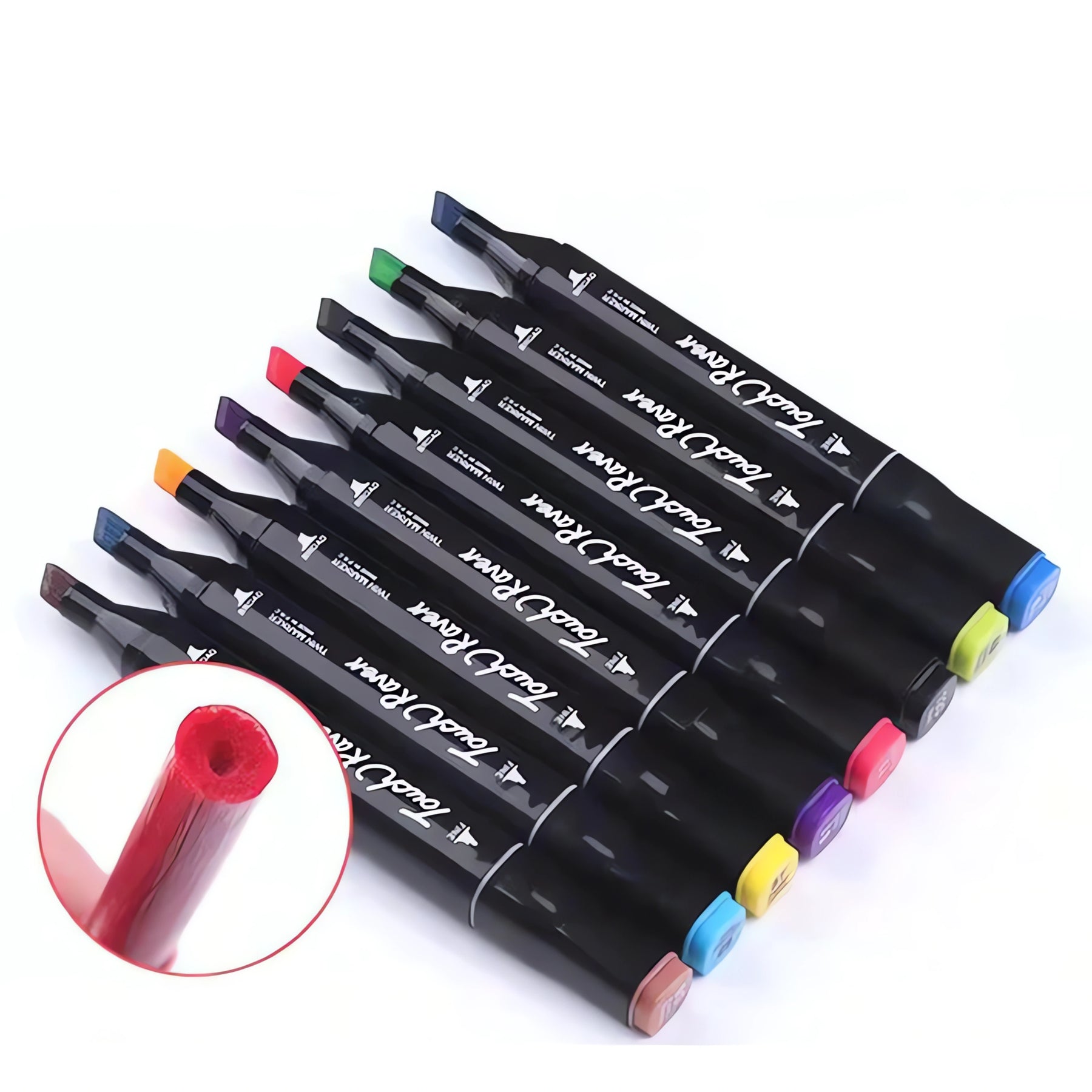 Conjunto de Canetas Marcadoras Meu Cheirinho Bom em várias cores com ponta larga para desenhos vibrantes