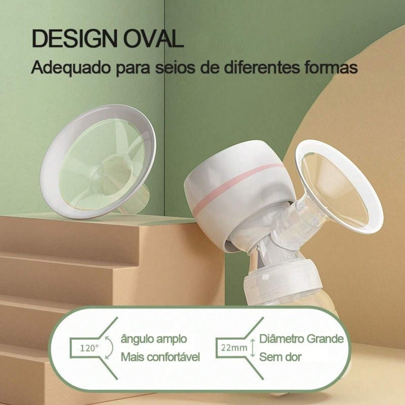 Bomba Tira-Leite Elétrica Portátil – Prática e Eficiente