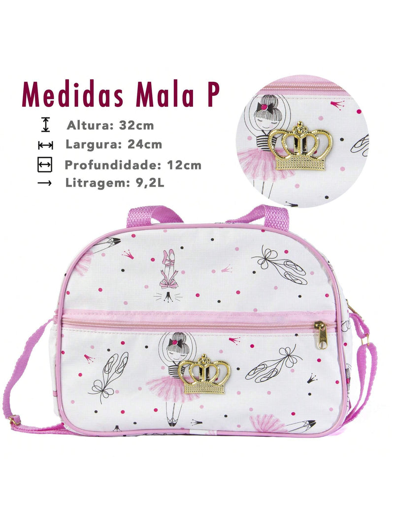 Kit Bolsa Mala Maternidade Pompom