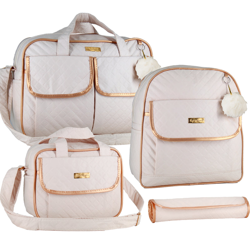 Kit Bolsa Multifuncional para Saída Maternidade Impermeável BabyCare