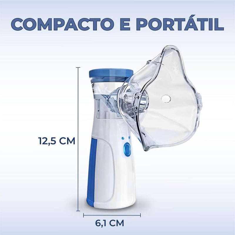 Inalador e Nebulizador Ultrassônico Portátil