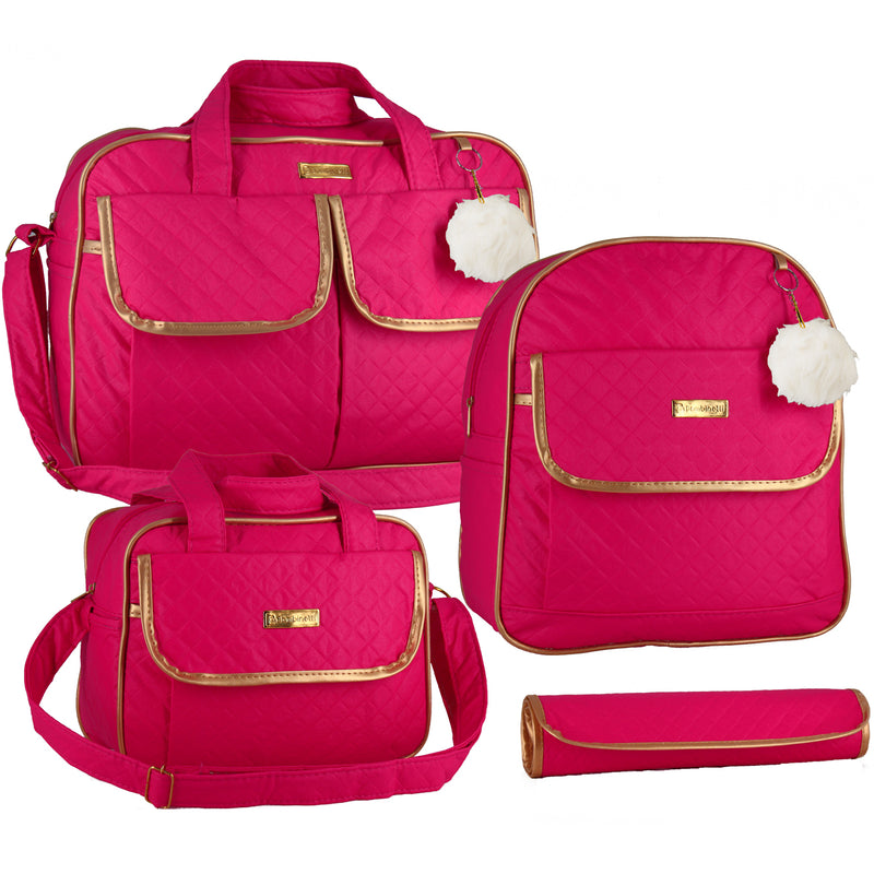 Kit Bolsa Multifuncional para Saída Maternidade Impermeável BabyCare