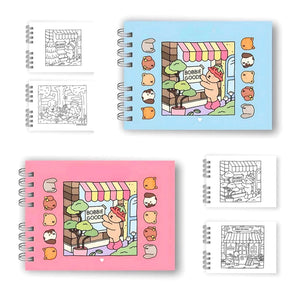 Livro de Colorir Bobbie Goods 50 Folhas | Relaxamento e Criatividade