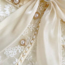 Conjunto Infantil Feminino Renda Bordada 2 a 7 Anos