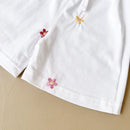 Conjunto Verão Bebê Algodão Floral 2 Peças 6 Meses a 3 Anos