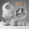 Conjunto de Introdução Alimentar 8 Peças para Bebês