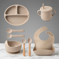 Conjunto de Introdução Alimentar 8 Peças para Bebês