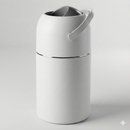 Lixeira Antiodor 3 em 1 para Fraldas, Banheiro e Quarto de Bebê – Mágica e Higiênica