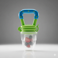 Chupeta Alimentadora Infantil com Tampa Higiénica e Bico Macio para Frutas