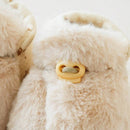 Meia Botinha de Lã para Bebê 0 a 2 Anos