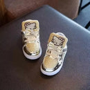 Tênis Infantil Feminino Botinha Gatinha LED