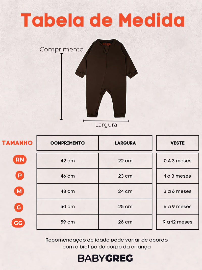 Macacão Minimalista com Zíper - Conforto e Estilo