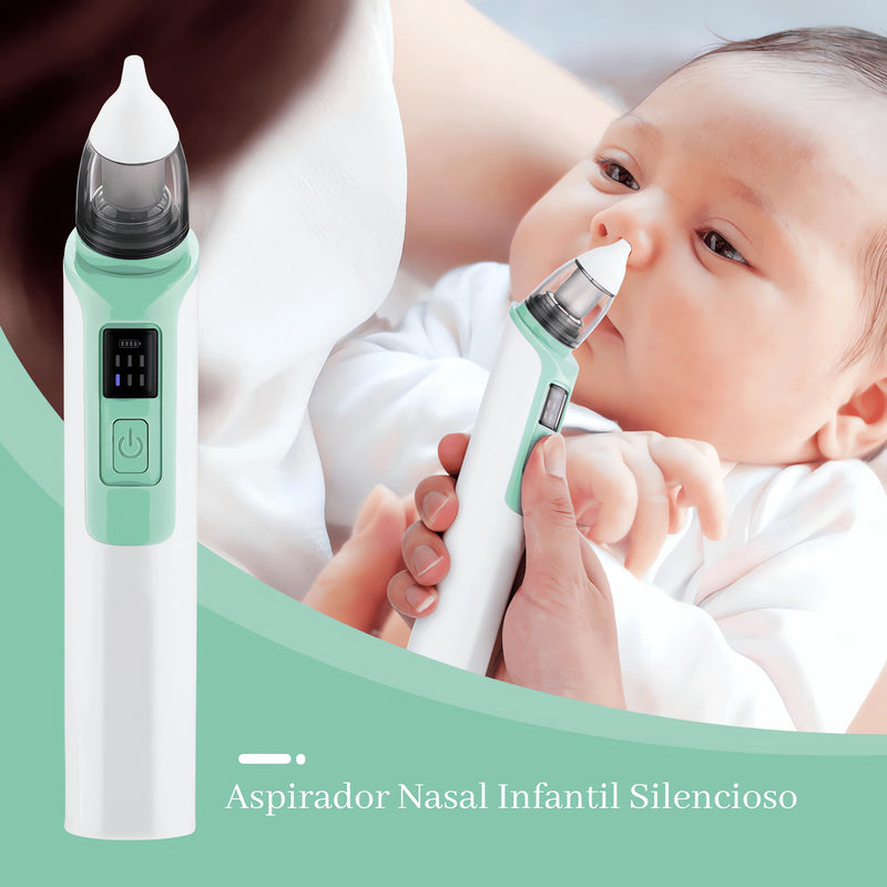 Aspirador Nasal Elétrico Infantil – Alívio Rápido e Seguro para Bebê