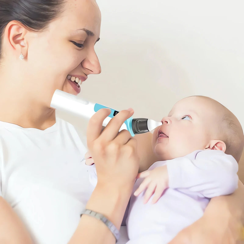 Aspirador Nasal Elétrico Infantil – Alívio Rápido e Seguro para Bebê