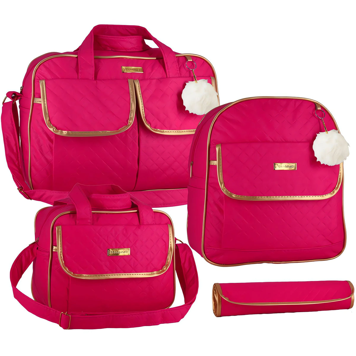 Kit Saída Maternidade Impermeável BabyCare - Bolsa Multifuncional Prática