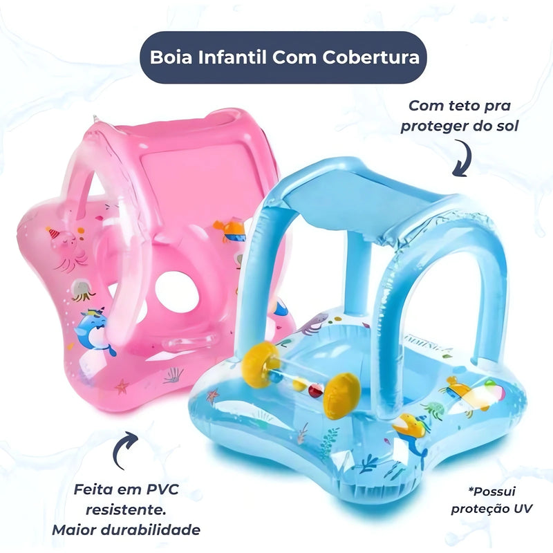 Boia Bote Infantil com Cobertura