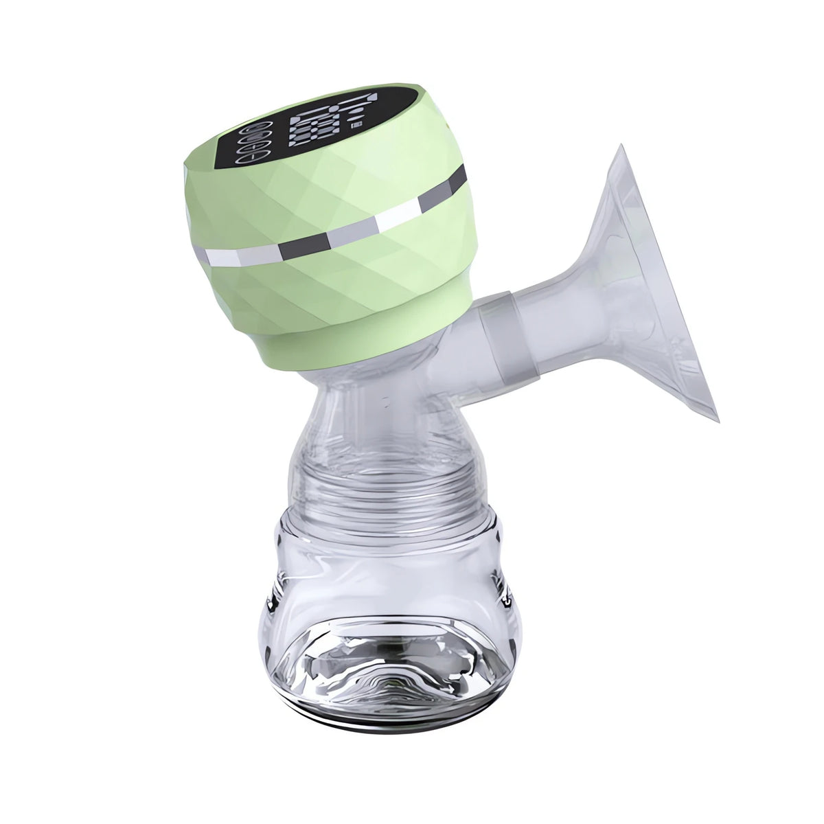 Bomba Tira Leite Elétrica Meu Cheirinho Bom com design moderno e copo transparente