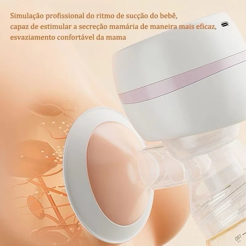 Bomba Tira-Leite Elétrica – Praticidade e Conforto para Sua Rotina de Amamentação.