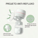 Ilustração da Bomba Tira Leite Elétrica Meu Cheirinho Bom com projeto anti-refluxo e válvula de bico