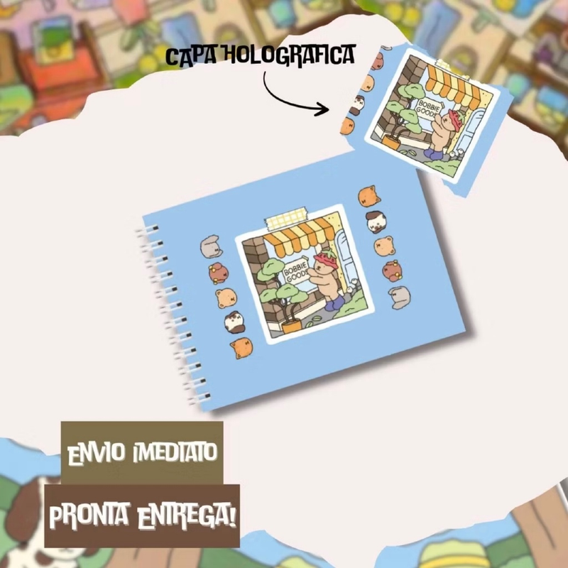 Kit de Livro de Colorido BooBoo Goods 50 Folhas+Jogo Caneta Marcadora 24/36Pintura