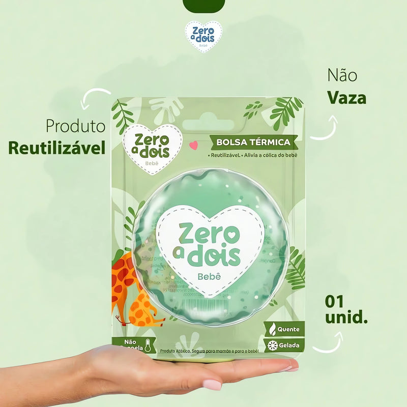 Bolsa Térmica em Gel para Cólica de Bebê – Alívio Natural de 0 a 2 Anos