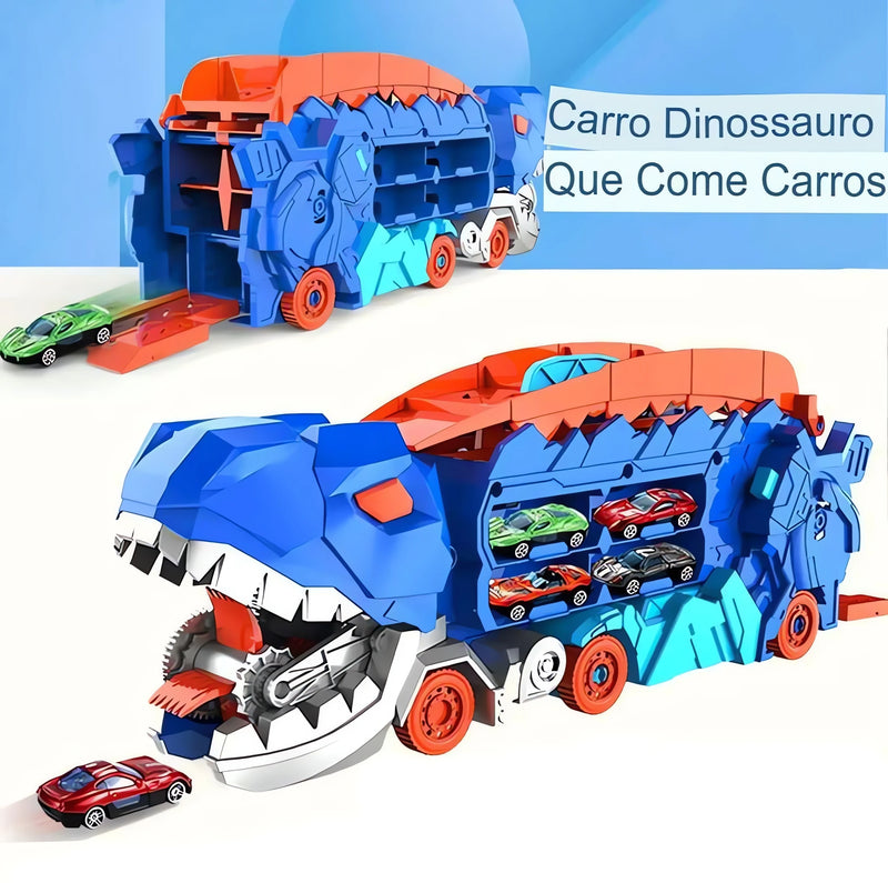 Caminhão Dinossauro Infantil Papa Carrinho 3 em 1