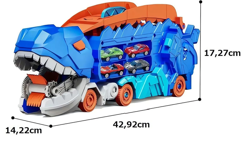 Caminhão Dinossauro Infantil Papa Carrinho 3 em 1