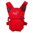 Canguru Flex Vermelho para bebês com suporte confortável e regulagens para passeios seguros