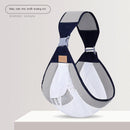 Canguru Portátil em cinza sólido e malha respirável para transportar bebês com conforto