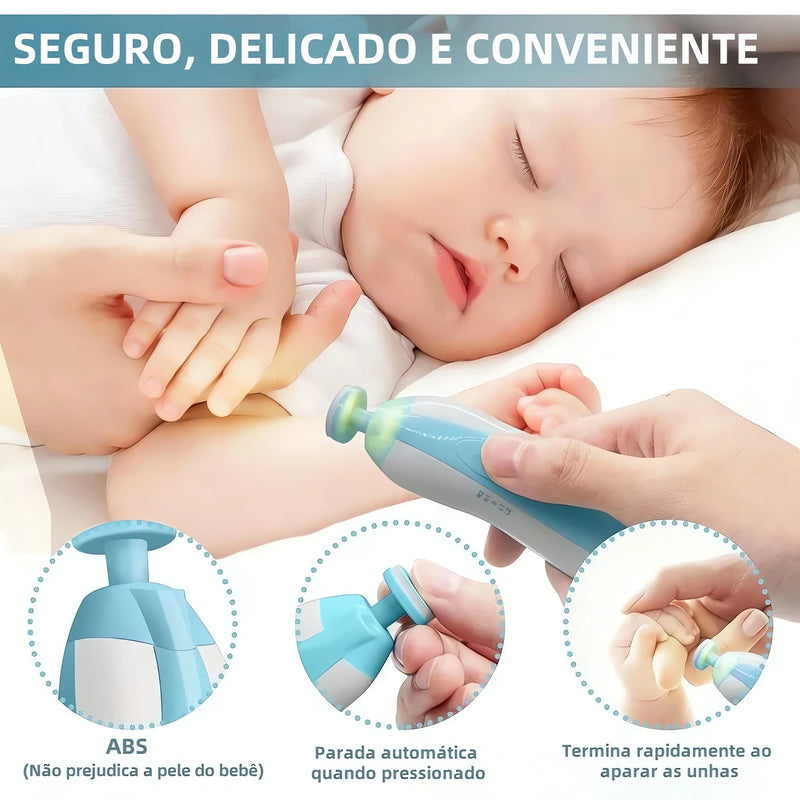 Lixa de Unhas Elétrica para Bebê: Segurança e Precisão para Seu Bebê