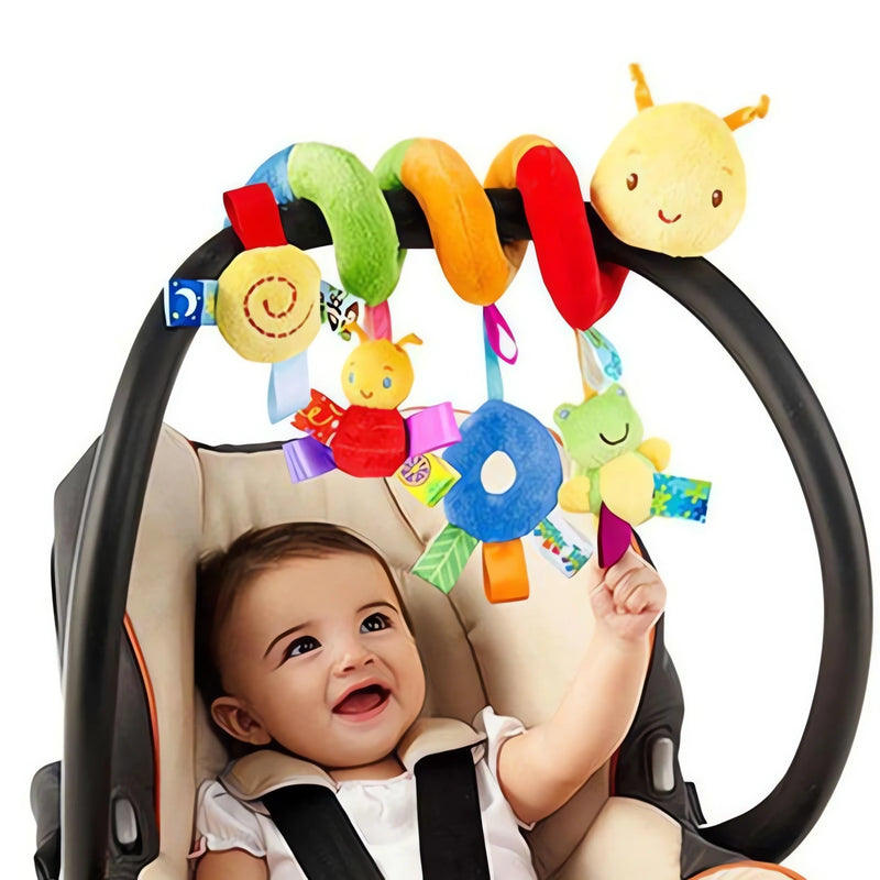 Centopeia para Bebê colorida com brinquedos divertidos pendurados para estimular o desenvolvimento infantil
