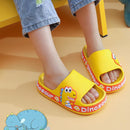 Chinelos Infantis Divertidos Antiderrapantes - Dinossauro