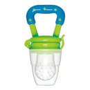 Chupeta Alimentadora colorida com design ergonômico e botão de segurança para bebês