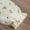 Conjunto Boêmio Infantil Floral 2 Peças - 3 a 24 Meses