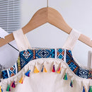 Conjunto Feminino Infantil 3 a 7 Anos: Blusa e Calça Estilosa com Detalhes Coloridos