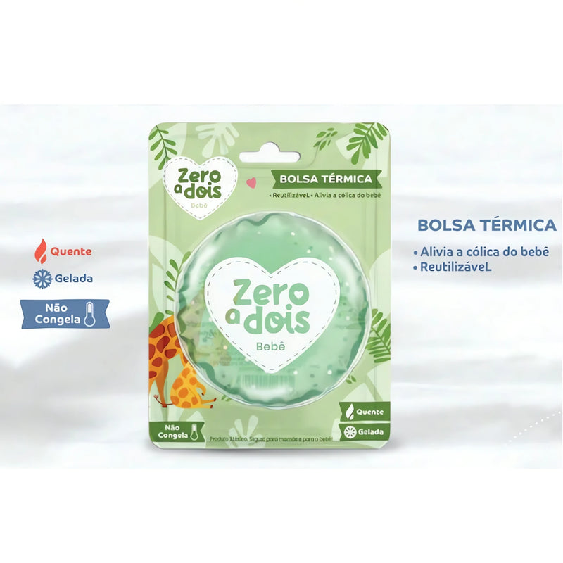 Bolsa Térmica em Gel para Cólica de Bebê – Alívio Natural de 0 a 2 Anos