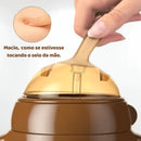 Mamadeira Tetadeira DeluxeBaby com design ergonômico e bico macio, ideal para a alimentação do bebê