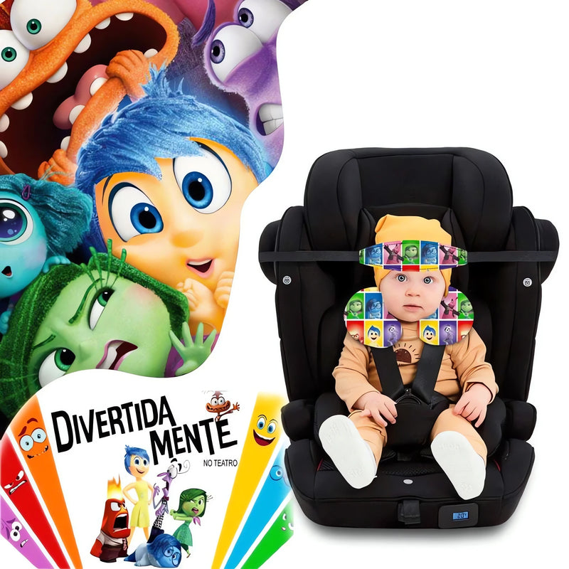 Kit Almofada de Pescoço: Conforto para Bebê com Faixa de Apoio para Cabeça