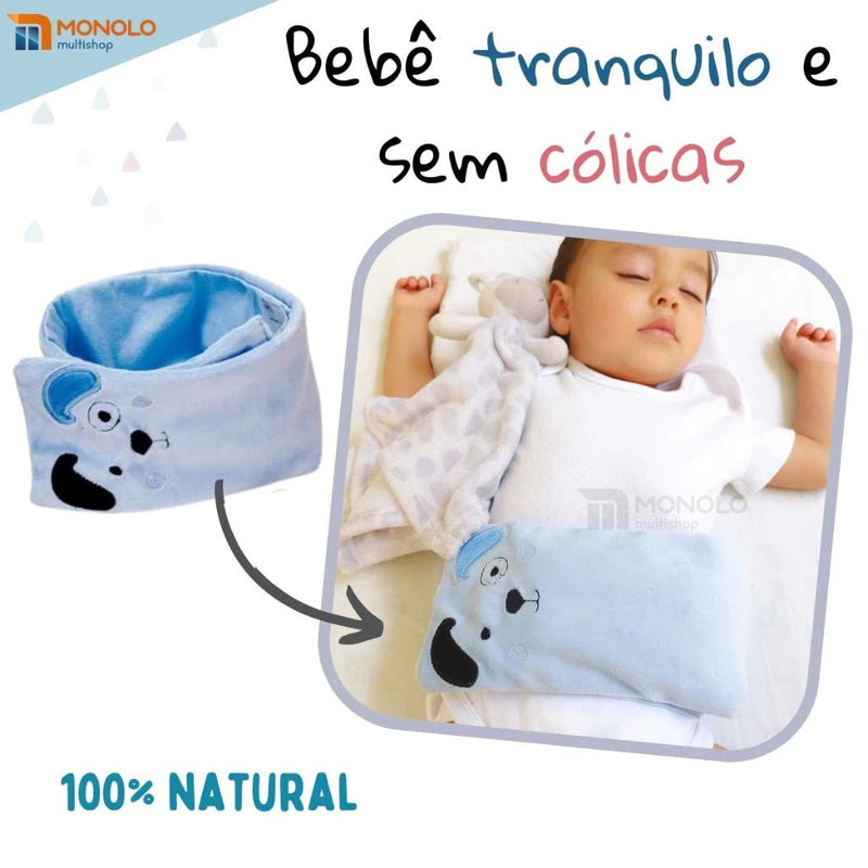 Faixa Térmica Abdominal para Bebês – Alívio Natural para Cólicas e Gases.