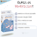 Embalagem da Faixa Termica Abdominal para Bebes para amenizar cólicas e acalmar o bebê