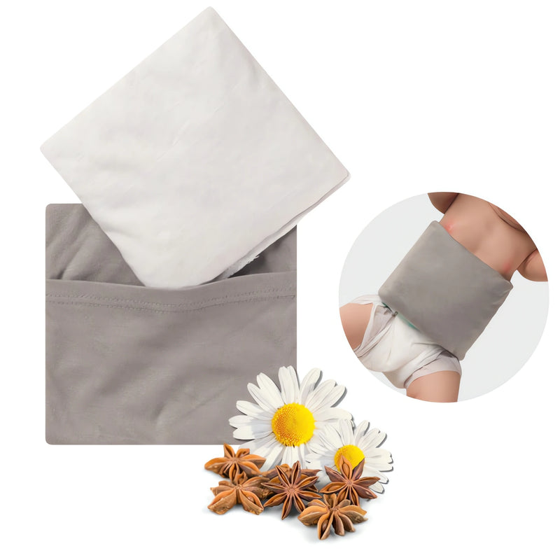 Faixa Térmica com Ervas Naturais para Bebê - Cinta Térmica para Cólica de Bebê
