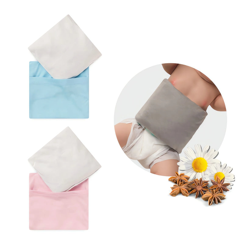 Faixa Térmica com Ervas Naturais para Bebê - Cinta Térmica para Cólica de Bebê
