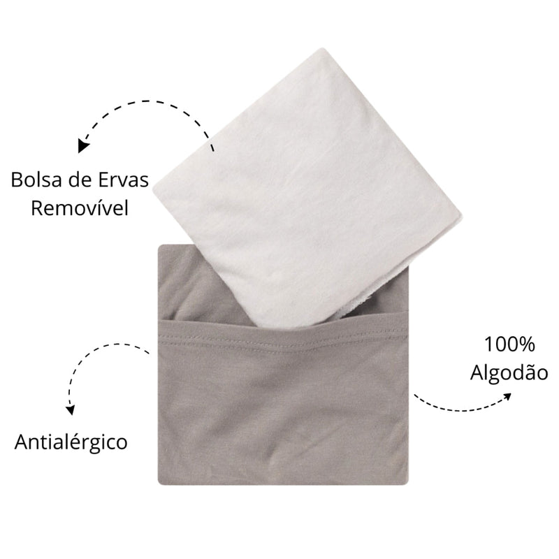 Faixa Térmica com Ervas Naturais para Bebê.