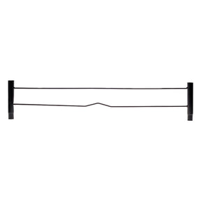 Grade de Proteção para Portas em metal preto, ideal para segurança em residências e proteção de crianças