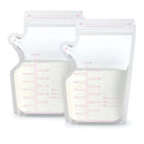 Kit 30 Sacos de Armazenamento de Leite Materno com design prático e medidor para facilitar o uso