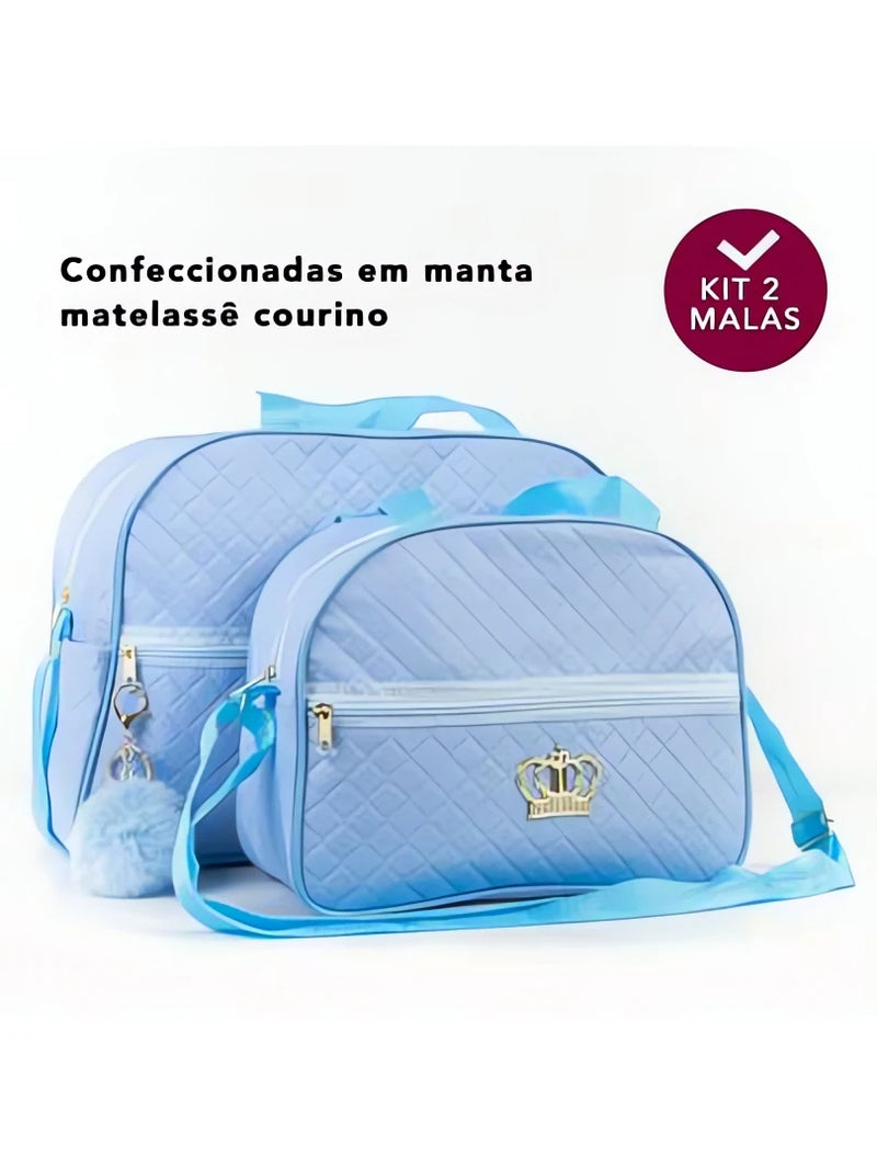 Kit Bolsa Saída Maternidade Completo e Estiloso