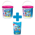 Kit com 2 Baldes de Lenços Umedecidos Fiesta + Refil – 1200 Toalhas para Higiene Prática e Econômica.