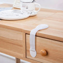 Kit de 10 Travas de Segurança em silicone flexível para proteger crianças de armários e gavetas