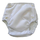 Kit Fraldas Reutilizáveis em branco, ideal para bebês e sustentável para o meio ambiente
