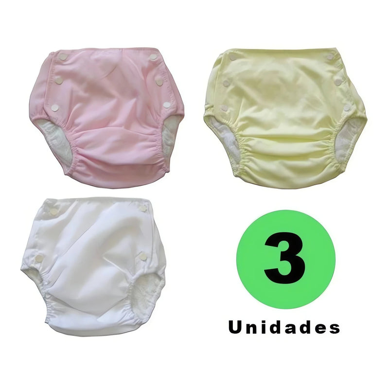 Kit Fraldas Reutilizáveis Baby Comfort – Reutilizáveis e Confortáveis